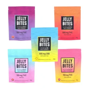 Twisted Extracts – Jelly Bites Cannabis Gummies (THC/CBD)